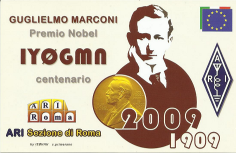 Call celebrativo del centenario del Nobel a Marconi
