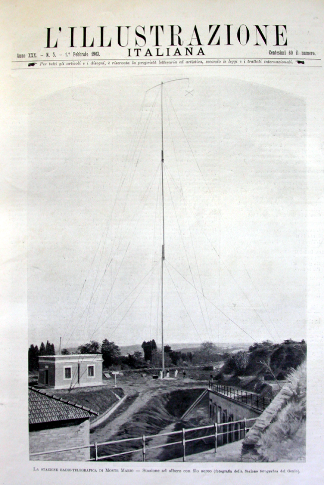 La stazione radio-telegrafica di Monte Mario